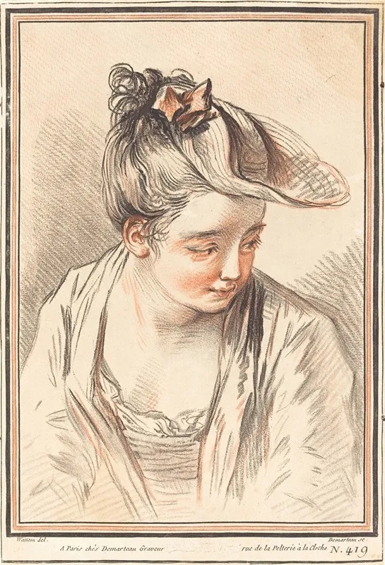 Head Of A Young Woman 8