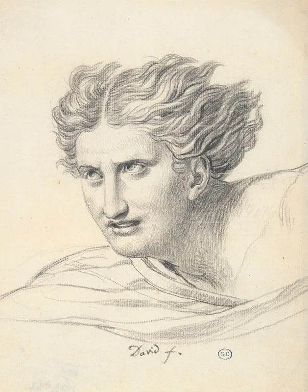 Head Of A Young Woman Fright