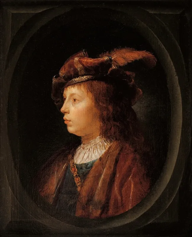 Head Of A Youth 2 Wall Art by Gerrit Dou - High-Resolution Digital Print