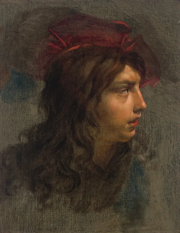 Head Of A Youth 6 Wall Art by Cesare Dandini - High-Resolution Digital Print