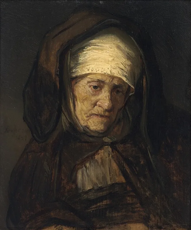Head Of An Aged Woman