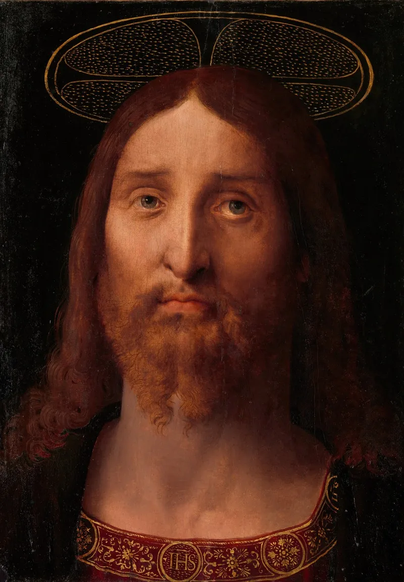 Head Of Christ 10 Wall Art by Fernando Yáñez de la Almedina - High-Resolution Digital Print