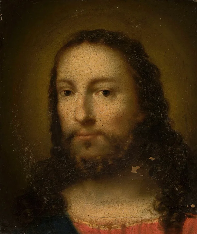 Head Of Christ 17 Wall Art by Wojciech Korneli Stattler - High-Resolution Digital Print