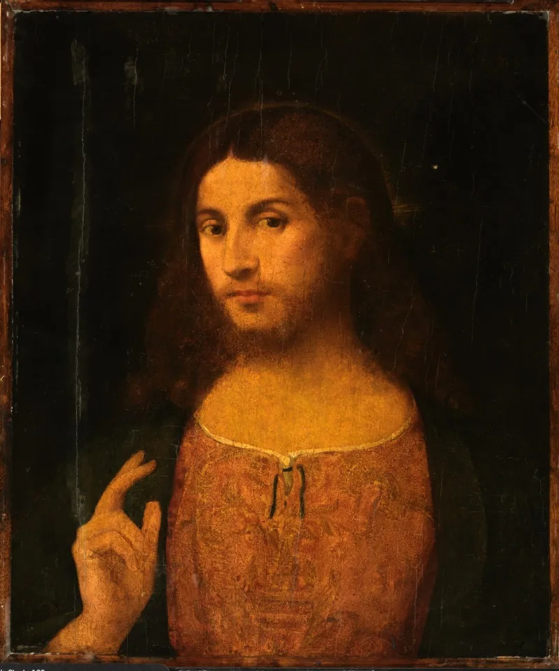 Head Of Christ 5 Wall Art by Follower of Palma il Vecchio - High-Resolution Digital Print