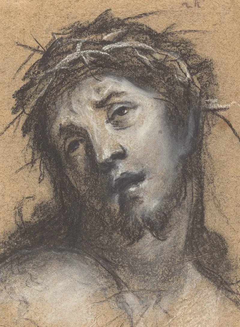 Head Of Christ 7 Wall Art by Johann Ulrich Mayr - High-Resolution Digital Print