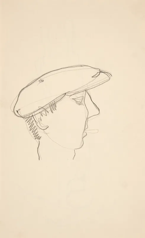 Head Of Man Smoking