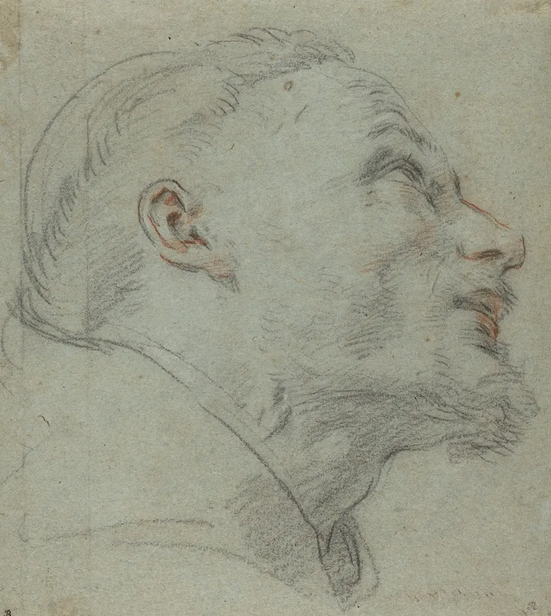 Head Of Saint Francis Wall Art by Guido Reni - High-Resolution Digital Print