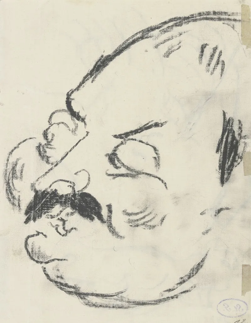 Head Of Ugi Battenberg Wall Art by Max Beckmann - High-Resolution Digital Print