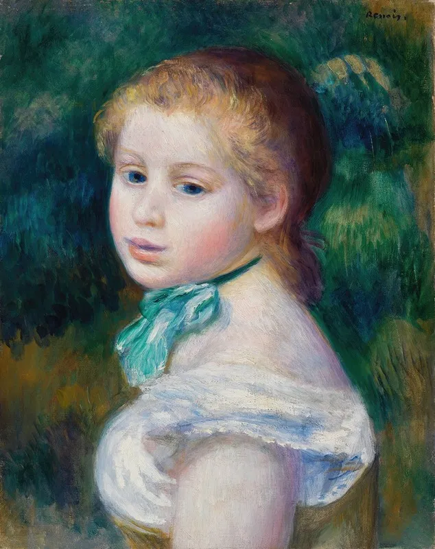 Head Of Young Girl Tete De Jeune Fille