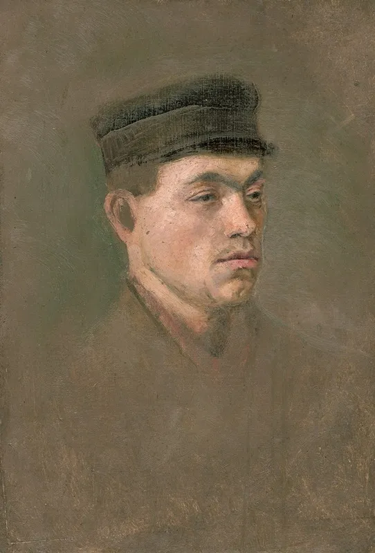 Head Study Of A Craftsboy