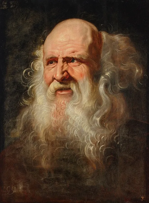 Head Study Of A Man 7