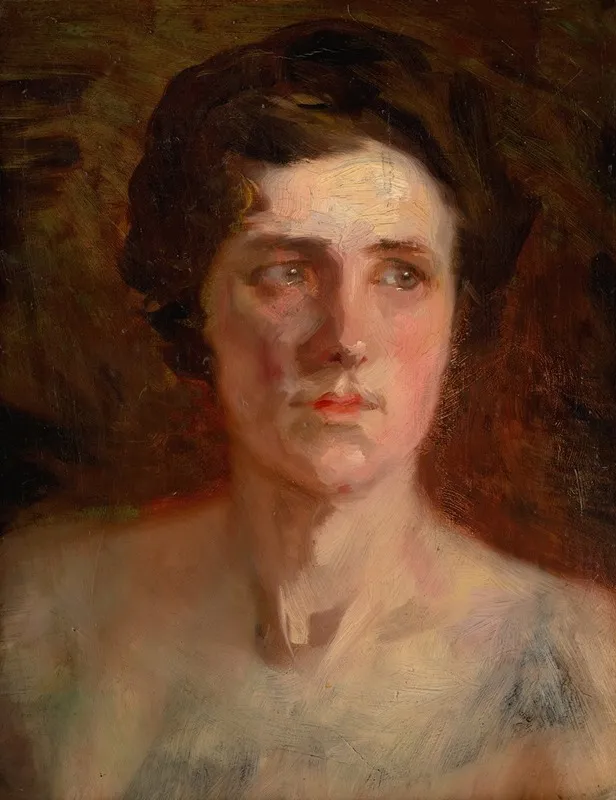 Head Study Of A Woman 3