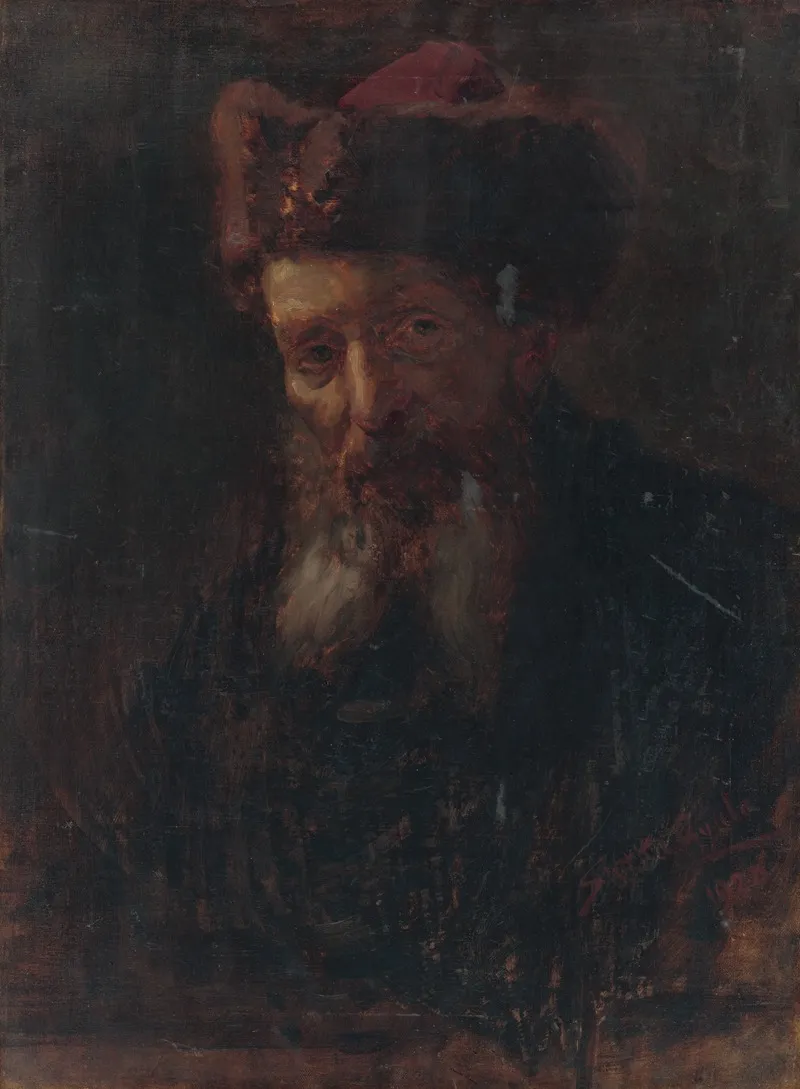 Head Study Of An Old Man 5