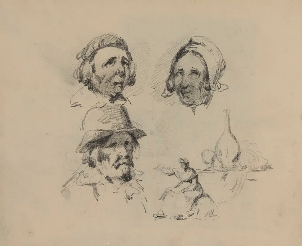 Heads Still Life