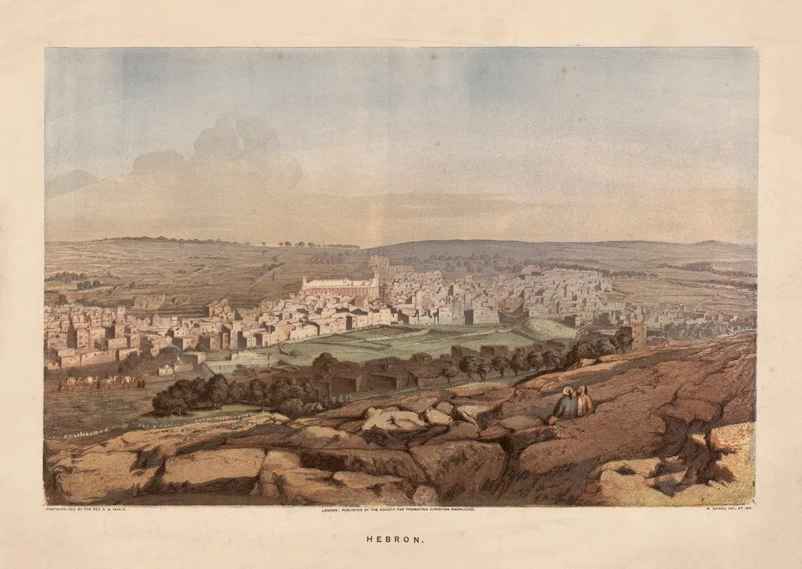 Hebron 2 Wall Art by Albert Augustus Isaacs - High-Resolution Digital Print