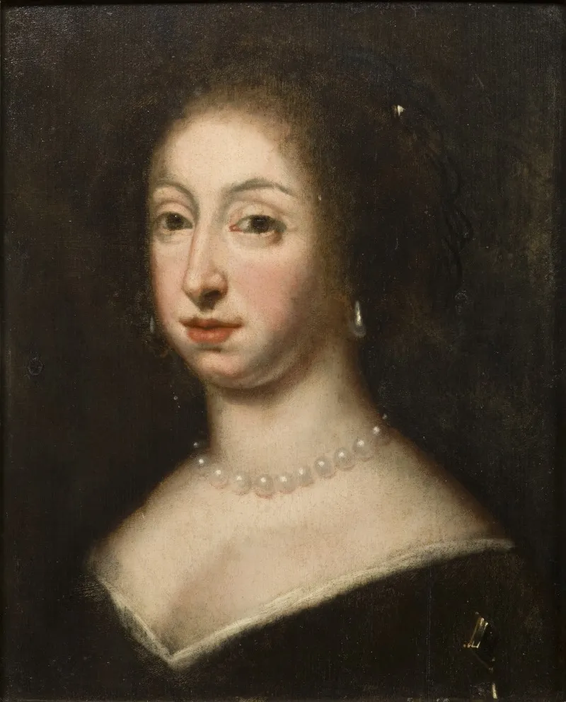 Hedvig Eleonora 1636 1715 Princess Of Holstein Gottorp Queen Of Sweden Wall Art by David Klöcker Ehrenstrahl - High-Resolution Digital Print