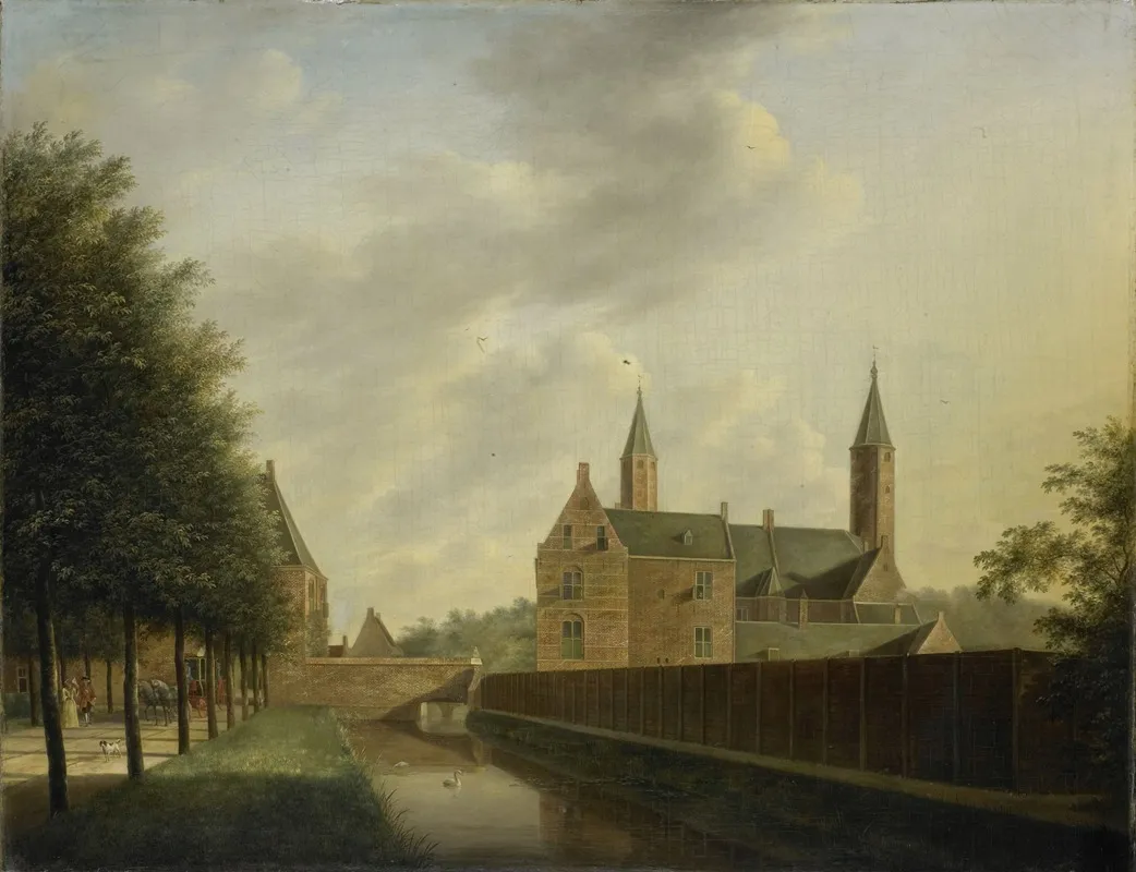 Heemstede Manor Wall Art by Johannes Janson - High-Resolution Digital Print