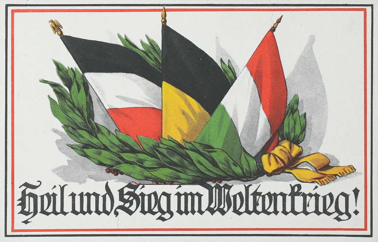 Heil Und Sieg Im Weltenkrieg Wall Art by Carl Garte Leipzig - High-Resolution Digital Print