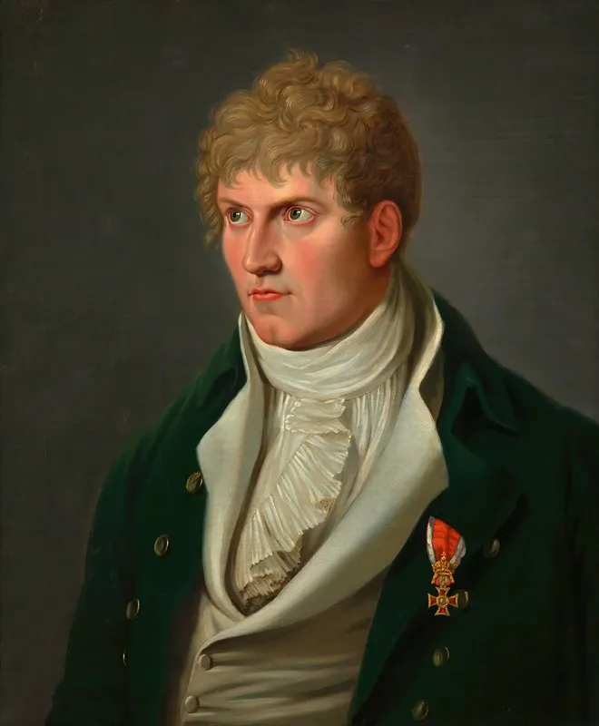 Heinrich Josef Collin Dichter Wall Art by Josef Lange - High-Resolution Digital Print