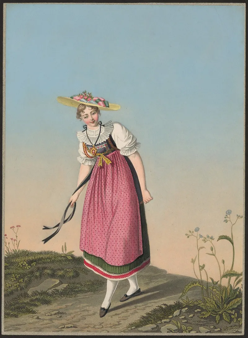 Helene Larky Sommeliere A Lauberge Du Soleil A Sursee Canton De Lucerne Wall Art by Jean Emmanuel Locher - High-Resolution Digital Print