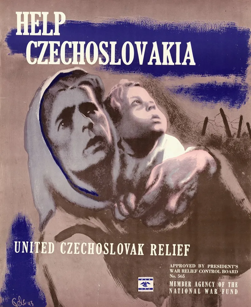 Help Czechoslovakia Wall Art by Antonin Pelc - High-Resolution Digital Print