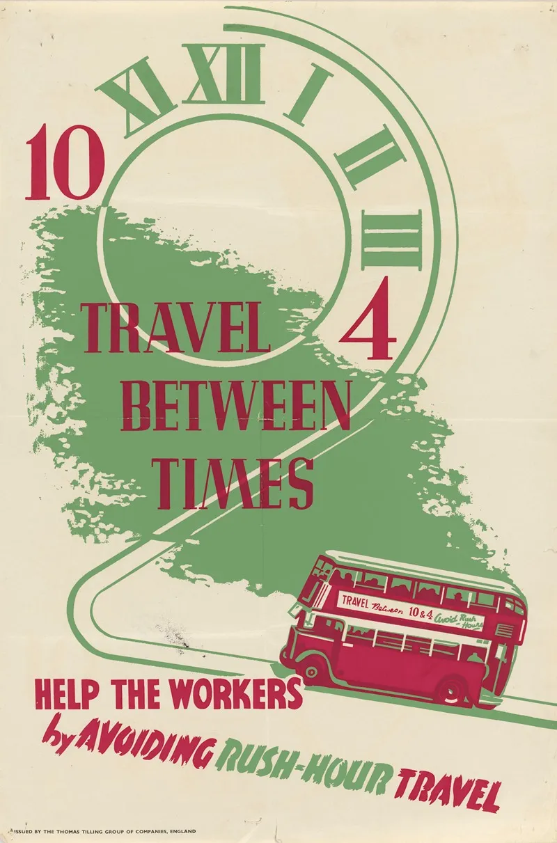 Help The Workers By Avoiding Rush Hour Travel