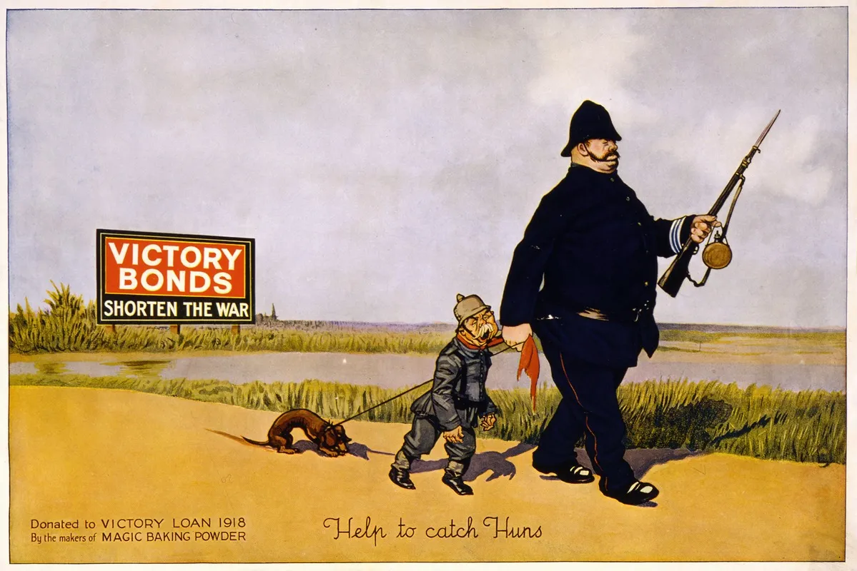 Help To Catch Huns Victory Bonds Shorten The War
