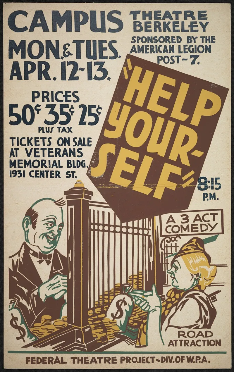 Help Yourself 9 Wall Art by Anonymous - High-Resolution Digital Print