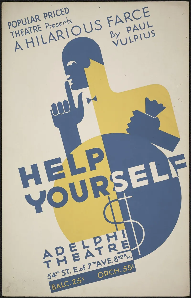 Help Yourself Wall Art by Anonymous - High-Resolution Digital Print