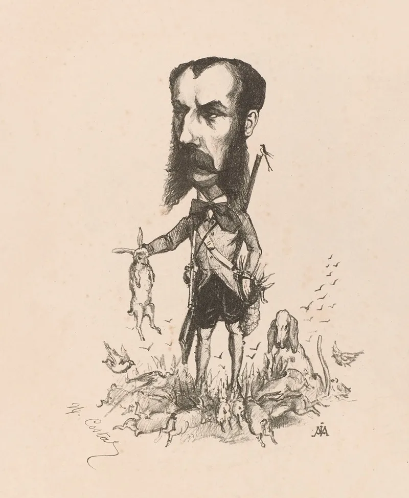 Henri Costa De Beauregard Wall Art by Joseph Mollard - High-Resolution Digital Print