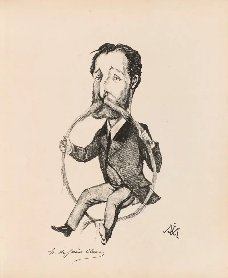 Henri De Saint Clair Wall Art by Joseph Mollard - High-Resolution Digital Print