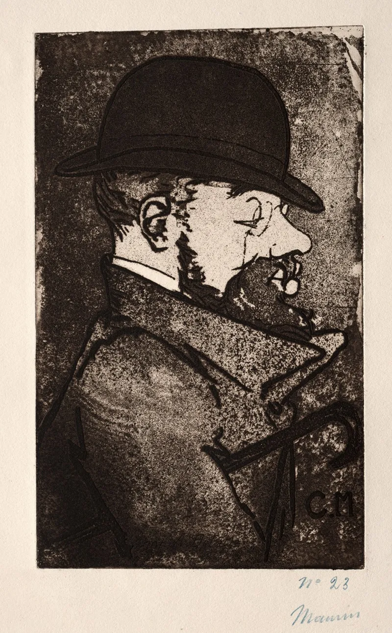 Henri De Toulouse Lautrec Wall Art by Charles Maurin - High-Resolution Digital Print