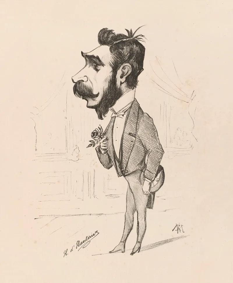 Henri Dhauterive Wall Art by Joseph Mollard - High-Resolution Digital Print