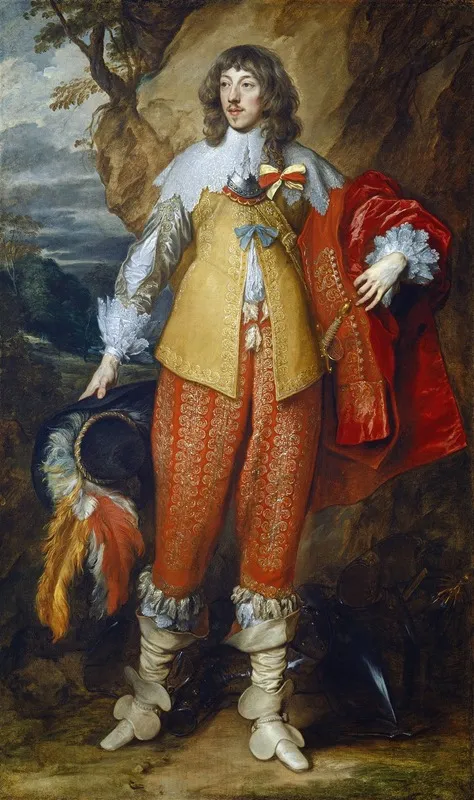 Henri Ii De Lorraine Wall Art by Anthony van Dyck - High-Resolution Digital Print