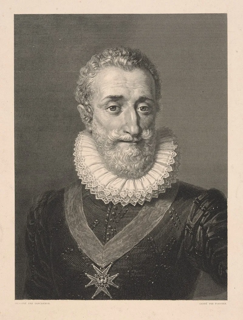 Henri Iv Wall Art by Francois Forster - High-Resolution Digital Print