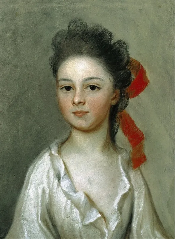 Henriette Charlotte Chastaigner Mrs Nathaniel Broughton Wall Art by Henrietta De Beaulieu Dering Johnston - High-Resolution Digital Print