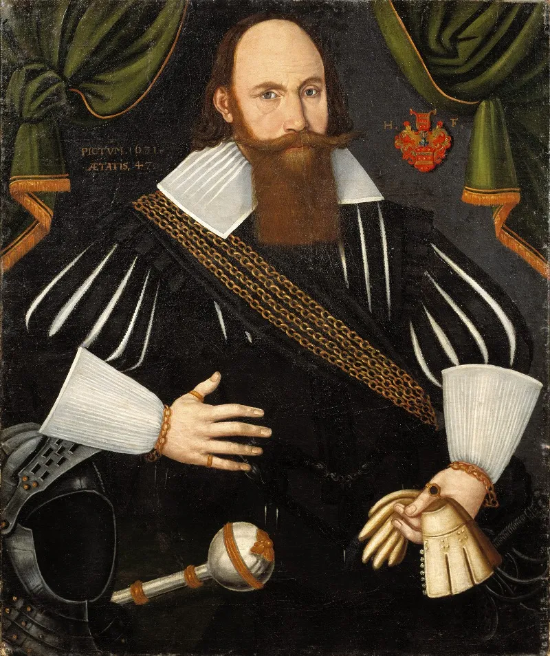 Henrik Fleming 1584 1650 Wall Art by Jacob Heinrich Elbfas - High-Resolution Digital Print