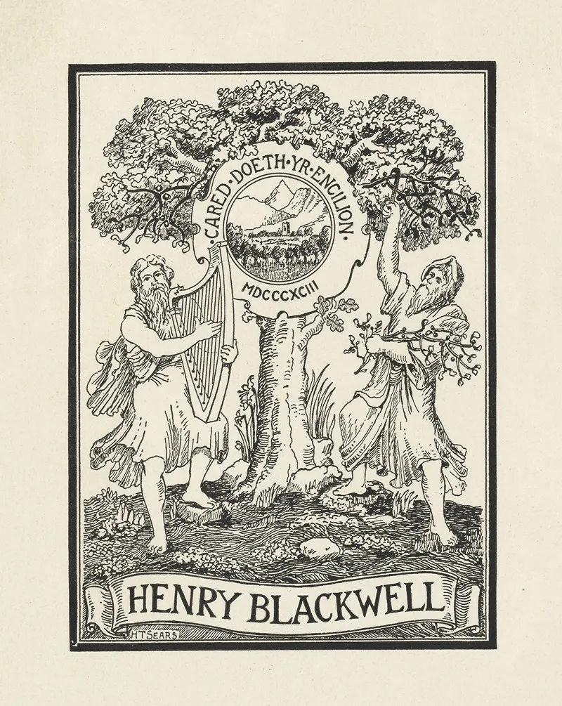 Henry Blackwell Wall Art by H.T. Sears - High-Resolution Digital Print
