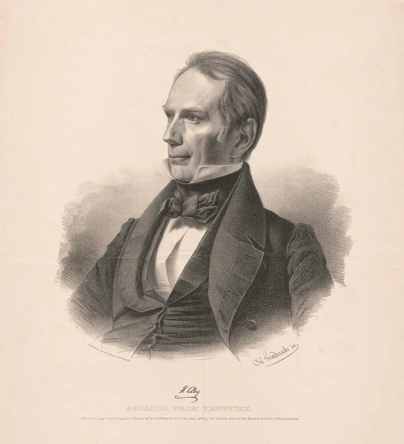 Henry Clay Senator From Kentucky Wall Art by Charles Fenderich - High-Resolution Digital Print