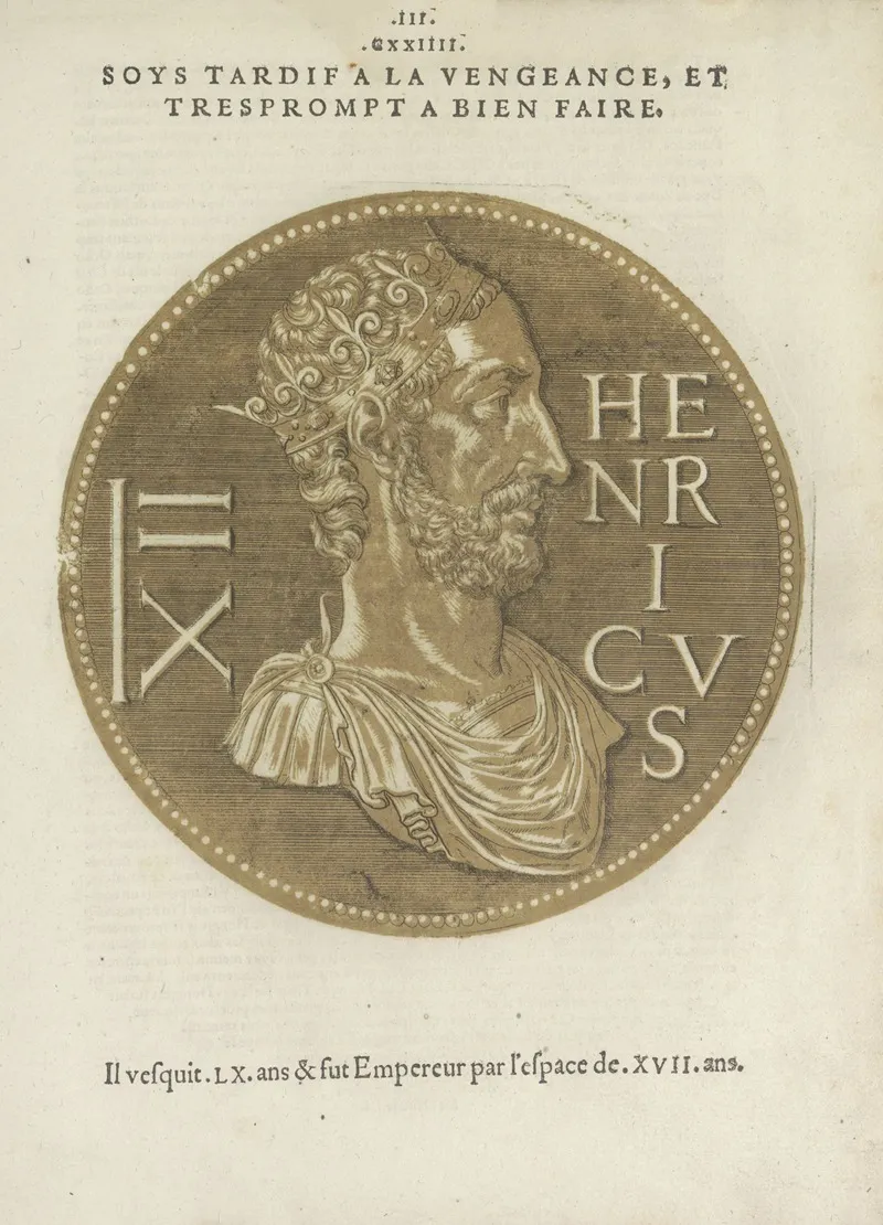 Henry The Fowler Wall Art by Hubert Goltzius - High-Resolution Digital Print