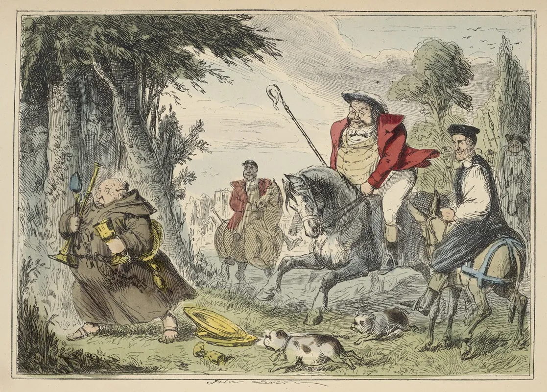 Henry Viii Monk Hunting