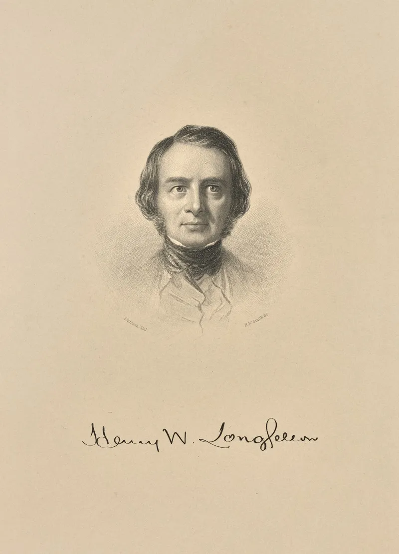 Henry Wadsworth Longfellow 3 Wall Art by Hezekiah Wright Smith - High-Resolution Digital Print