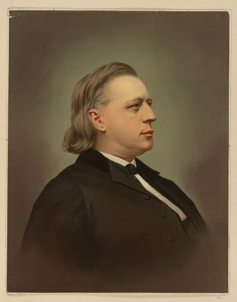 Henry Ward Beecher 2 Wall Art by The Advance Company - High-Resolution Digital Print