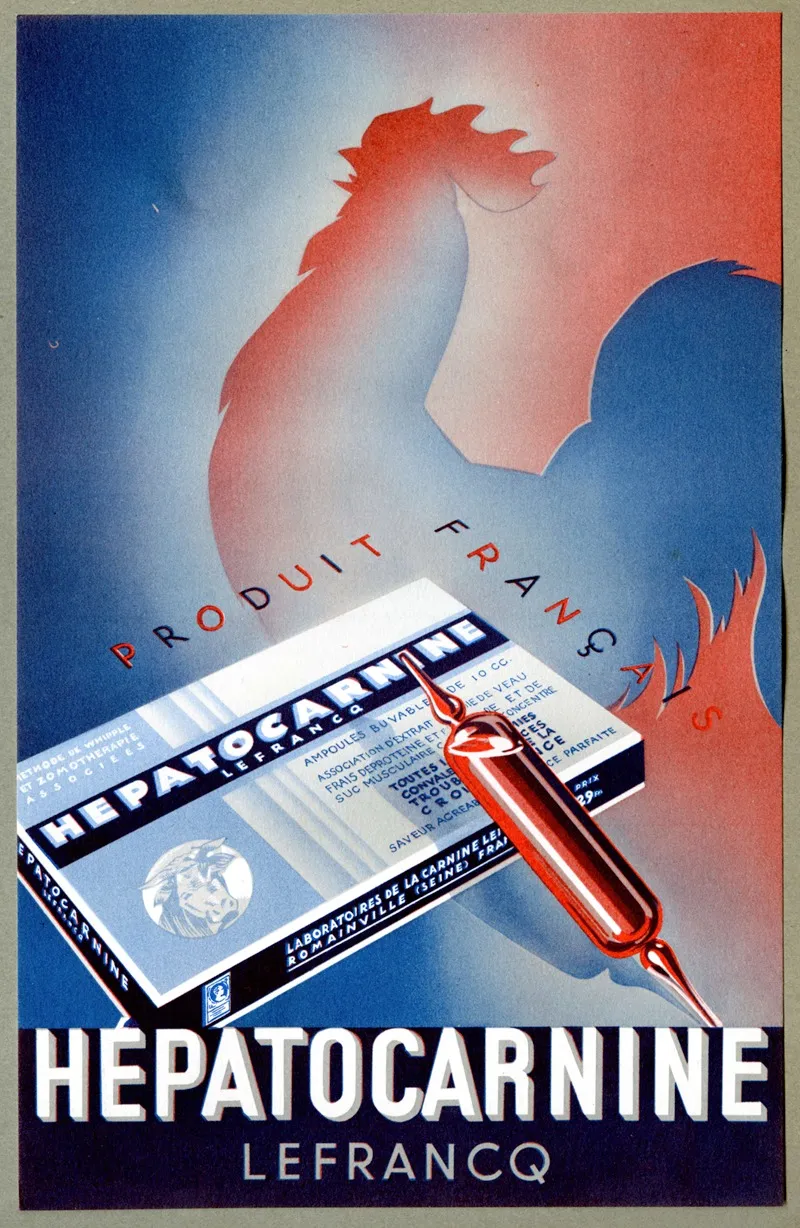 Hepatocarnine 5 Wall Art by Laboratoires de la Carnine Lefrancq - High-Resolution Digital Print