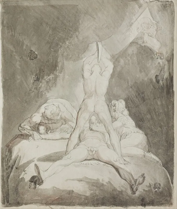 Hephaestus Bia And Crato Securing Prometheus On Mount Caucasus