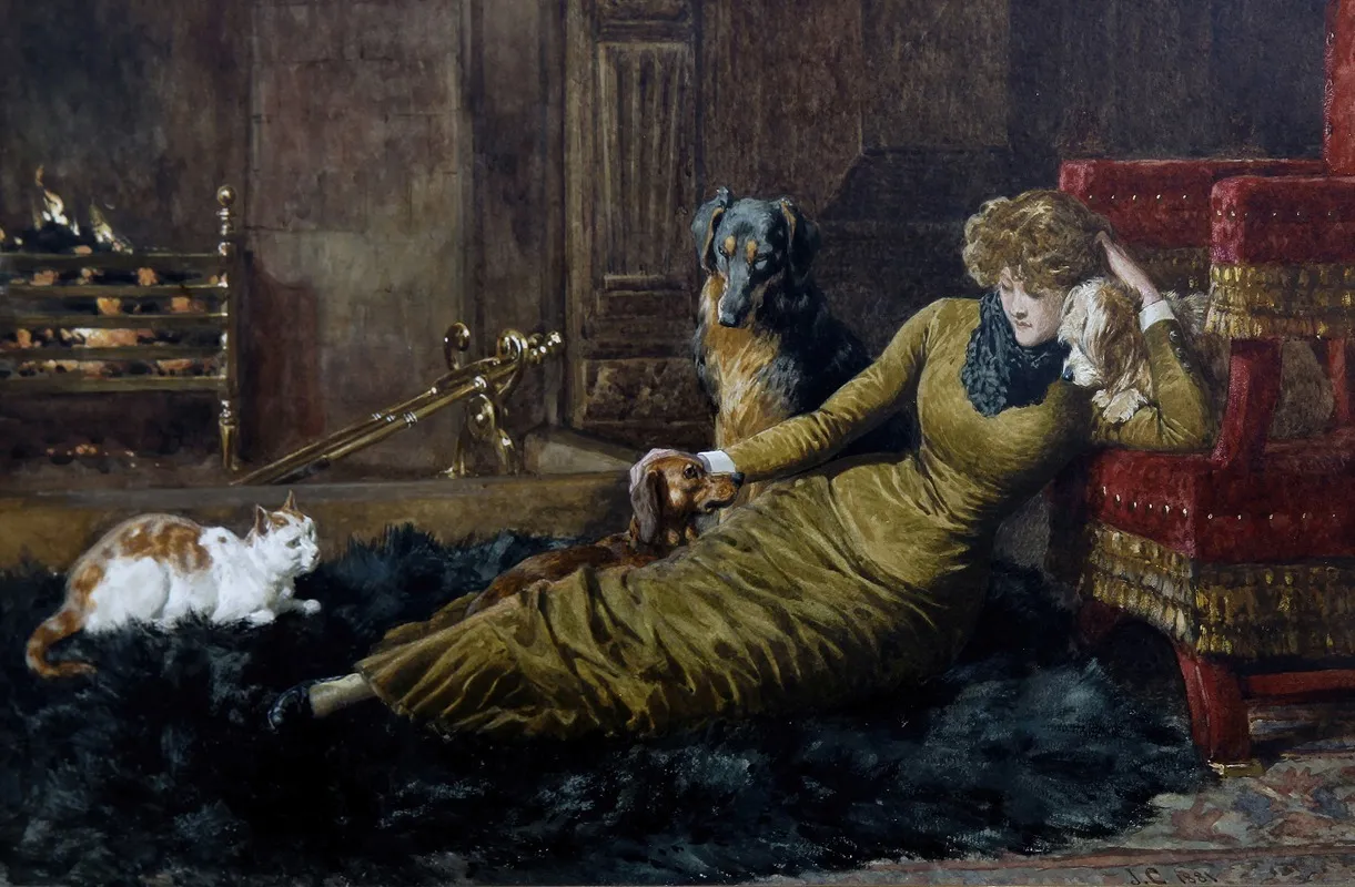 Her Favourites Wall Art by John Charlton - High-Resolution Digital Print