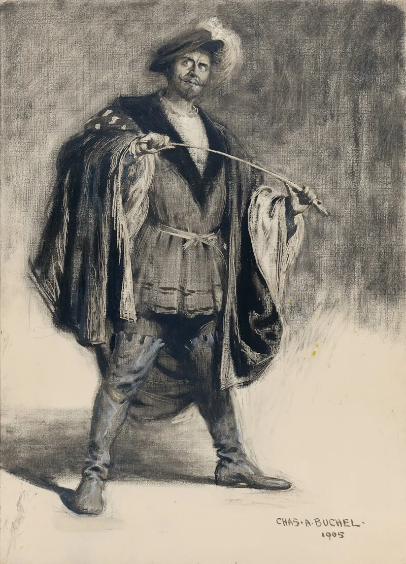 Herbert Beerbohm Tree As Benedick In Much Ado About Nothing Ii 3
