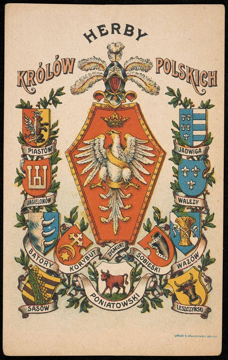 Herby Krolow Polskich