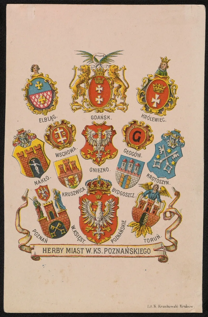 Herby Miast W Ks Poznanskiego
