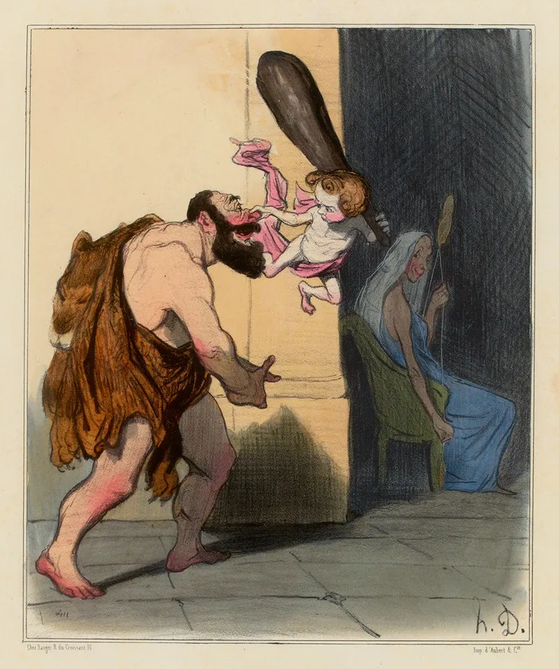 Hercule Dompte Par Lamour